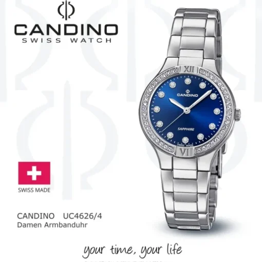 Candino Damenuhr Edelstahl silber Candino Casual Armbanduhr UC4626/4