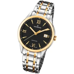 Candino Herren Armbanduhr Couple C4694/3 Quarz Edelstahl silber gold UC4694/3