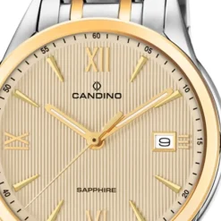Candino Herren Armbanduhr Couple C4694/2 Quarz Edelstahl silber gold UC4694/2