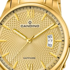 Candino Herren Armband-Uhr Classic Timeless C4692/2 Edelstahl gold UC4692/2