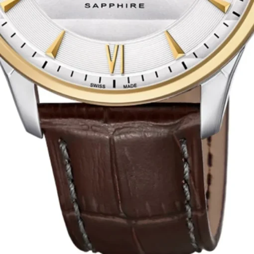 Candino Herren Armbanduhr Classic Timeless C4640/1 Quarz Leder braun UC4640/1