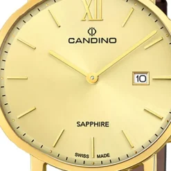 Candino Herrenuhr Classic C4726/2 Armbanduhr Edelstahl dunkelbraun UC4726/2