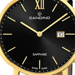 Candino Herrenuhr Classic C4726/3 Armbanduhr Edelstahl schwarz UC4726/3