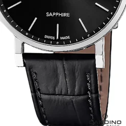 Candino Herrenuhr Classic C4724/3 Armbanduhr Edelstahl schwarz UC4724/3
