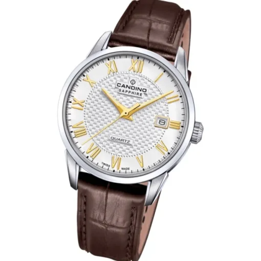 Candino Herrenuhr Edelstahl braun Candino Classic Armbanduhr UC4712/B