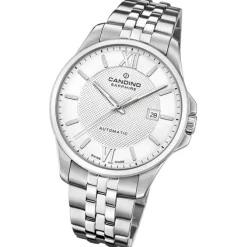 Candino Herrenuhr Edelstahl silber Candino Automatik Armbanduhr UC4768/1