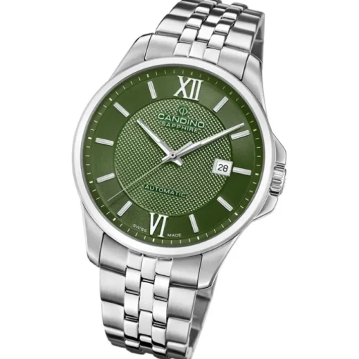 Candino Herrenuhr Edelstahl silber Candino Automatik Armbanduhr UC4768/3