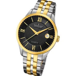 Candino Herrenuhr Edelstahl silber gold Candino Classic Armbanduhr UC4706/C