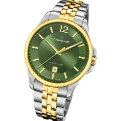 Candino Herrenuhr Edelstahl silber gold Candino Classic Armbanduhr UC4763/3