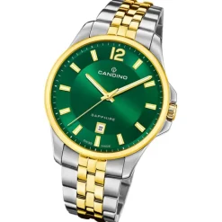 Candino Herrenuhr Edelstahl silber gold Candino Classic Armbanduhr UC4765/3
