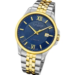 Candino Herrenuhr Edelstahl silber gold Candino Automatik Armbanduhr UC4769/2