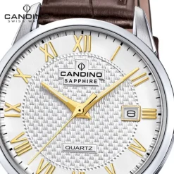 Candino Herrenuhr Edelstahl braun Candino Classic Armbanduhr UC4712/B