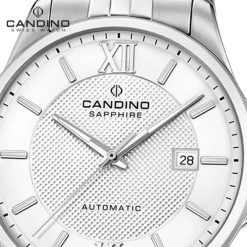 Candino Herrenuhr Edelstahl silber Candino Automatik Armbanduhr UC4768/1