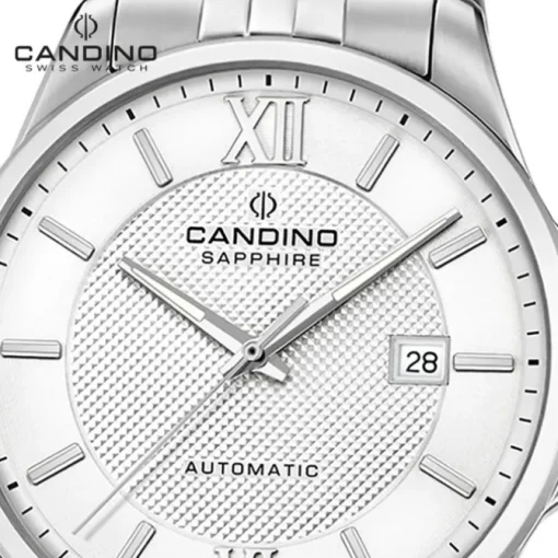 Candino Herrenuhr Edelstahl silber Candino Automatik Armbanduhr UC4768/1