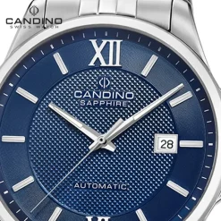Candino Herrenuhr Edelstahl silber Candino Automatik Armbanduhr UC4768/2