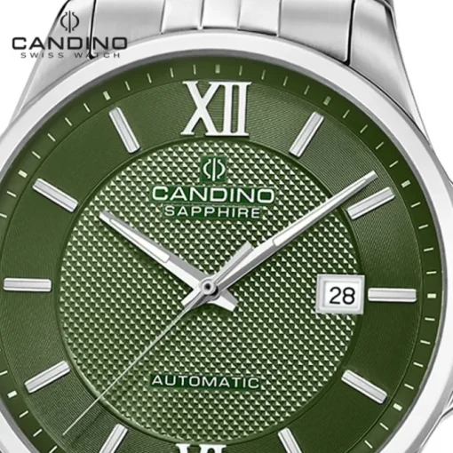 Candino Herrenuhr Edelstahl silber Candino Automatik Armbanduhr UC4768/3