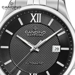 Candino Herrenuhr Edelstahl silber Candino Automatik Armbanduhr UC4768/4