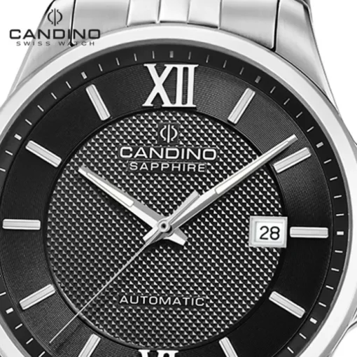 Candino Herrenuhr Edelstahl silber Candino Automatik Armbanduhr UC4768/4