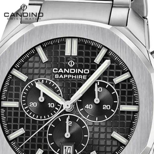 Candino Herrenuhr Edelstahl silber Candino Sport Armbanduhr UC4746/4