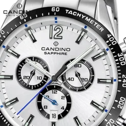 Candino Herrenuhr Edelstahl silber Candino Sport Armbanduhr UC4757/1