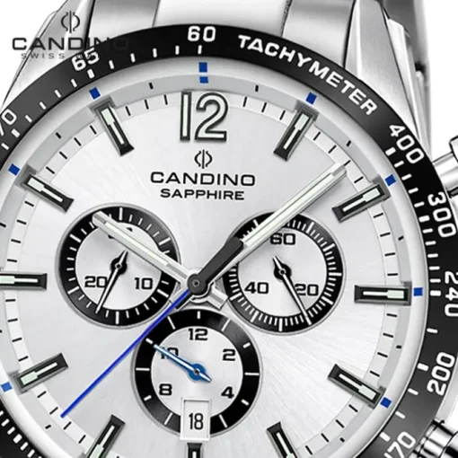 Candino Herrenuhr Edelstahl silber Candino Sport Armbanduhr UC4757/1