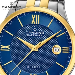 Candino Herrenuhr Edelstahl silber gold Candino Classic Armbanduhr UC4706/B