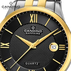 Candino Herrenuhr Edelstahl silber gold Candino Classic Armbanduhr UC4706/C