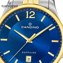 Candino Herrenuhr Edelstahl silber gold Candino Classic Armbanduhr UC4763/2