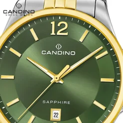 Candino Herrenuhr Edelstahl silber gold Candino Classic Armbanduhr UC4763/3