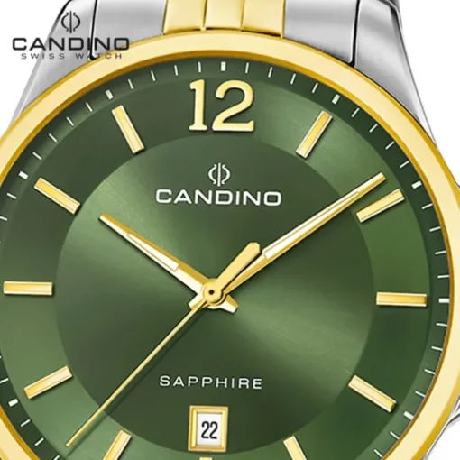 Candino Herrenuhr Edelstahl silber gold Candino Classic Armbanduhr UC4763/3