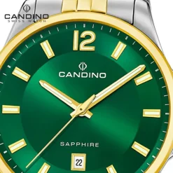 Candino Herrenuhr Edelstahl silber gold Candino Classic Armbanduhr UC4765/3