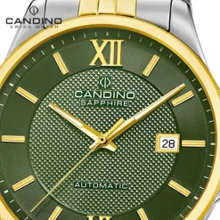 Candino Herrenuhr Edelstahl silber gold Candino Automatik Armbanduhr UC4769/3