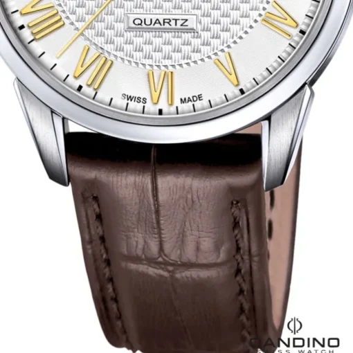 Candino Herrenuhr Edelstahl braun Candino Classic Armbanduhr UC4712/B