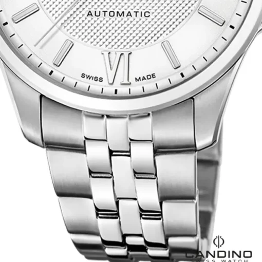 Candino Herrenuhr Edelstahl silber Candino Automatik Armbanduhr UC4768/1