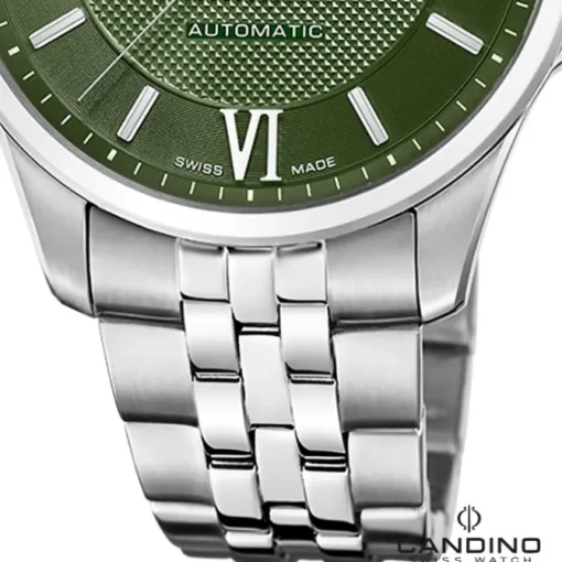 Candino Herrenuhr Edelstahl silber Candino Automatik Armbanduhr UC4768/3