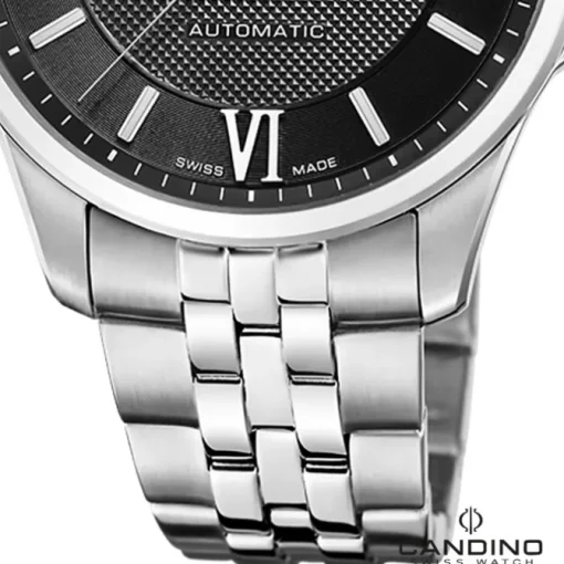 Candino Herrenuhr Edelstahl silber Candino Automatik Armbanduhr UC4768/4