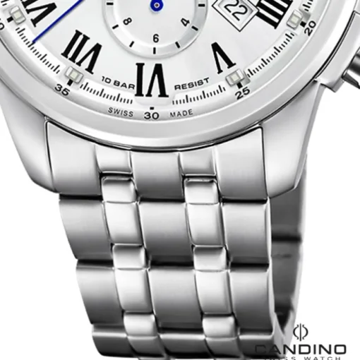 Candino Herrenuhr Edelstahl silber Candino Sport Armbanduhr UC4744/4