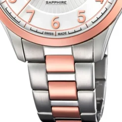 Candino Herren-Uhr Edelstahl silber roségold C4609/1 Quarz Klassisch UC4609/1