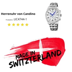 Candino Herrenuhr Edelstahl silber Candino Sport Armbanduhr UC4744/1