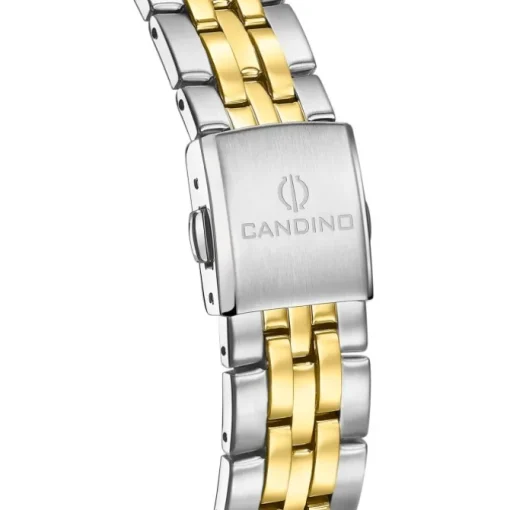 Candino Herrenuhr Edelstahl silber gold Candino Automatik Armbanduhr UC4769/3
