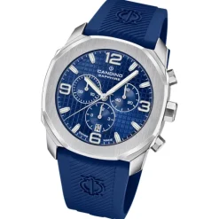 Candino Herrenuhr Kautschuk blau Candino Sport Armbanduhr UC4774/4