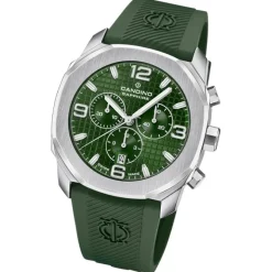 Candino Herrenuhr Kautschuk grün Candino Sport Armbanduhr UC4774/5