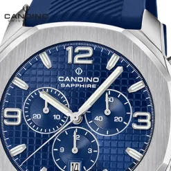 Candino Herrenuhr Kautschuk blau Candino Sport Armbanduhr UC4774/4