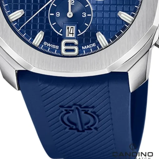 Candino Herrenuhr Kautschuk blau Candino Sport Armbanduhr UC4774/4