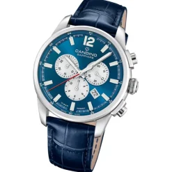 Candino Herrenuhr Leder blau Candino Sport Armbanduhr UC4745/5