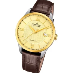 Candino Herrenuhr Leder braun Candino Classic Armbanduhr UC4708/A