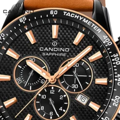 Candino Herrenuhr Leder braun Candino Sport Armbanduhr UC4759/1