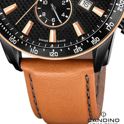 Candino Herrenuhr Leder braun Candino Sport Armbanduhr UC4759/1