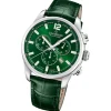 Candino Herrenuhr Leder grün Candino Sport Armbanduhr UC4745/3