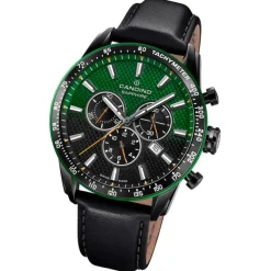 Candino Herrenuhr Leder schwarz Candino Sport Armbanduhr UC4759/3